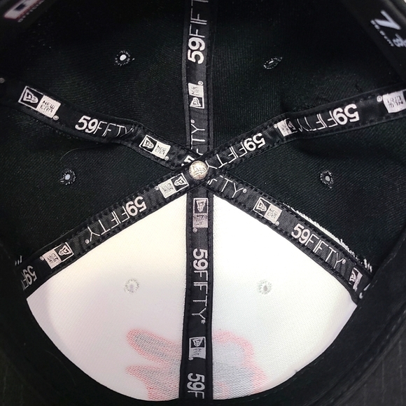 Men's Baltimore Orioles New Era White/Orange Home Authentic Collect - Size 7 1/8 - Picture 11 of 11